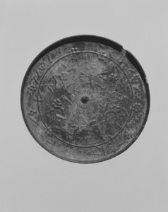 山吹双鳥鏡（出土地不明）_2