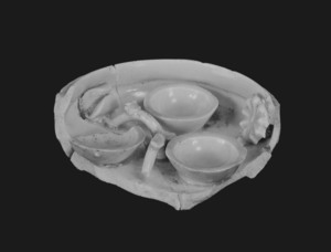 青白磁合子断片（出土地不明）