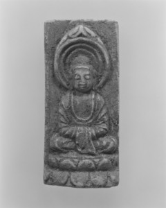 小形独尊塼仏（三重県夏見廃寺出土）_1