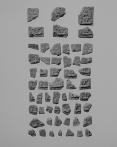 小形独尊倚像塼仏（大分県虚空蔵寺跡出土）_1