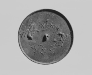 草花双鳥鏡（伝和歌山県白浜経塚出土）_2