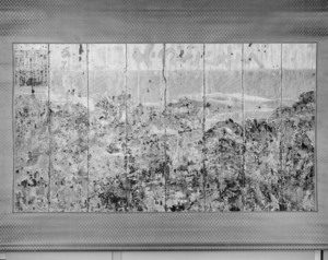 平等院鳳凰堂壁画模写　中品中生図_11