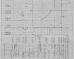 北浦定政考証塚田武馬写　平城宮大内裏跡坪割之図_5