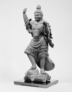 毘沙門天立像　附　像内納入品_47