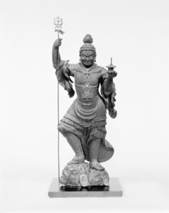 毘沙門天立像　附　像内納入品_24