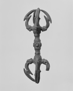 Gilt-bronze Five-pronged Vajra Pestle_4