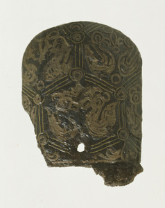 金象嵌円筒柄頭（奈良県天理塚山古墳出土）_3