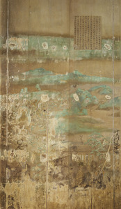 平等院鳳凰堂壁画模写　下品上生図　左扉