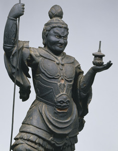 毘沙門天立像　附　像内納入品_9