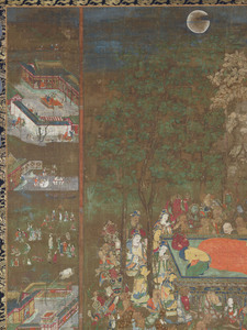 釈迦八相涅槃図_2