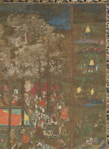 釈迦八相涅槃図_4