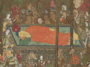 釈迦八相涅槃図_8