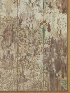 平等院鳳凰堂壁画模写　上品上生図（阿弥陀来迎図）左扉_7