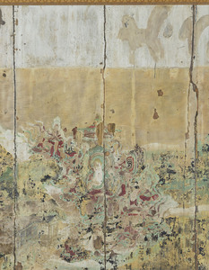 平等院鳳凰堂壁画模写　中品中生図_3