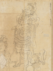 Iconographic Drawings from the Kaidan’in Doors at Tōdaiji Temple (1)_1