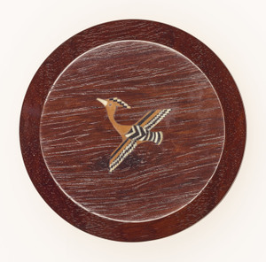 戴勝文木画合子　木内省古作（木内家三代資料のうち）_2