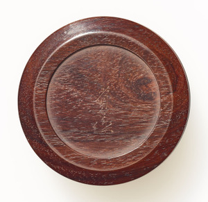 戴勝文木画合子　木内省古作（木内家三代資料のうち）_3