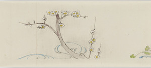 図案（菊と梅）（木内家三代資料のうち）_1