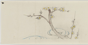 図案（菊と梅）（木内家三代資料のうち）_2