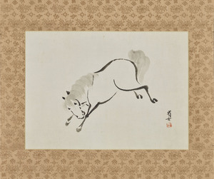 図案（馬）　木内省古筆（木内家三代資料のうち）