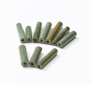 Cylindrical Beads (Objects from Hokuwajōnan tumulus, Excavated from Northern Nara or Southern Kyoto)