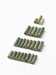 Cylindrical Beads (Objects from Hokuwajōnan tumulus, Excavated from Northern Nara or Southern Kyoto)