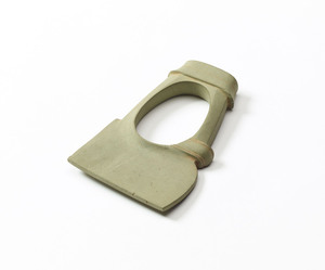 Hoe-shaped stone bracelet (Objects from Hokuwajōnan tumulus, Excavated from Northern Nara or Southern Kyoto)