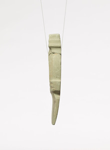 Hoe-shaped stone bracelet (Objects from Hokuwajōnan tumulus, Excavated from Northern Nara or Southern Kyoto)_6