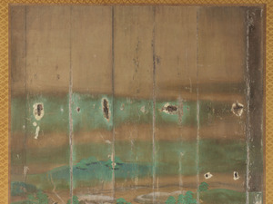 平等院鳳凰堂壁画模写　中品上生図　右扉_1