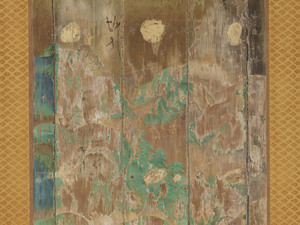 平等院鳳凰堂壁画模写　上品下生図　右扉_2