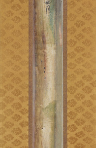 平等院鳳凰堂壁画模写　上品中生図　落書_2