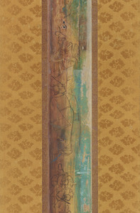 平等院鳳凰堂壁画模写　上品中生図　落書_5