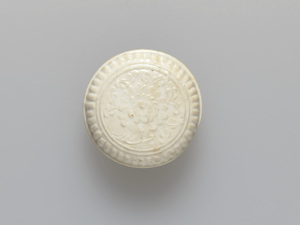 Bowl with cover (Excavated presumably from sutra mound at Nagato-Ichinomiya, Yamaguchi)_1