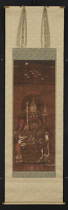 Kasuga Shrine Mandala with the Deity Bishamon Ten (Vaiśravaṇa), (J., Kasuga Bishamonten Mandara)_0