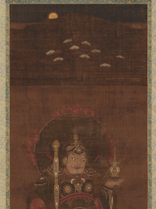 Kasuga Shrine Mandala with the Deity Bishamon Ten (Vaiśravaṇa), (J., Kasuga Bishamonten Mandara)_2