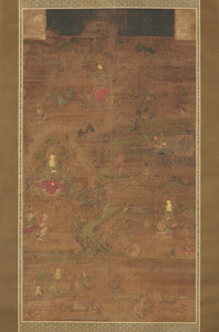 Mandala of the Lotus Sutra (J., Hokekyō Mandara)_1