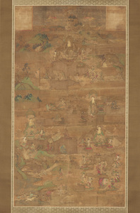 Mandala of the Lotus Sutra (J., Hokekyō Mandara)_1