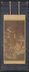Fugen (Samantabhadra) and Ten Rasetsunyo (Rākṣasis)_0