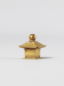 金製内容器（銀製層塔形舎利容器及び金製内容器のうち）_1